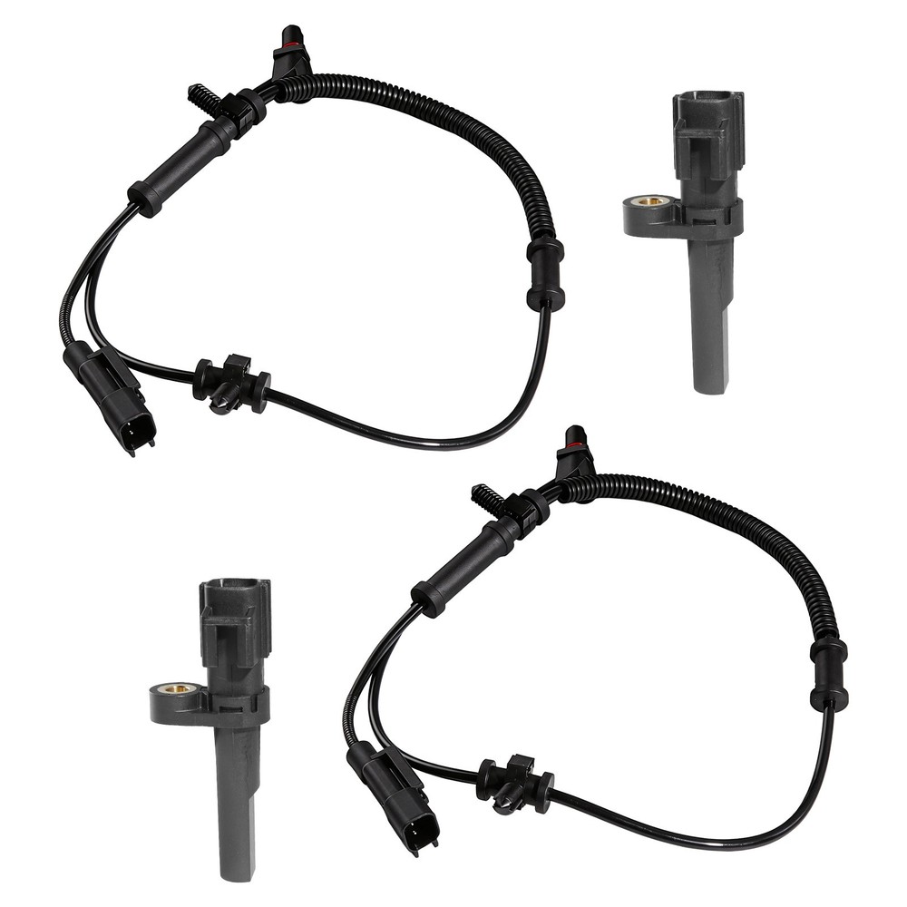 4x Front and Rear ABS Wheel Speed Sensor for Dodge Ram 1500 2010 Ram
