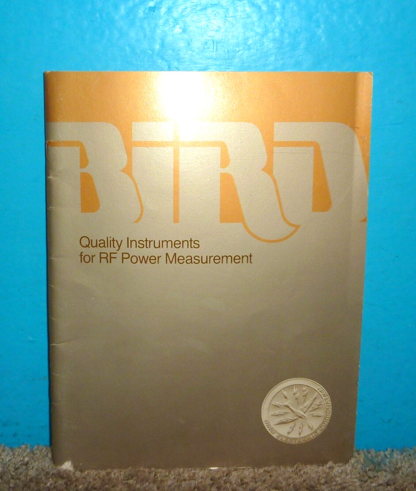 Bird Electronic Catalog GC-86 OEM 1986