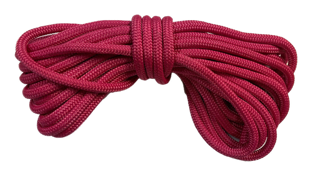 9/16" x 50 ft. Double Braid Polyester halyard line yacht braid heather violet