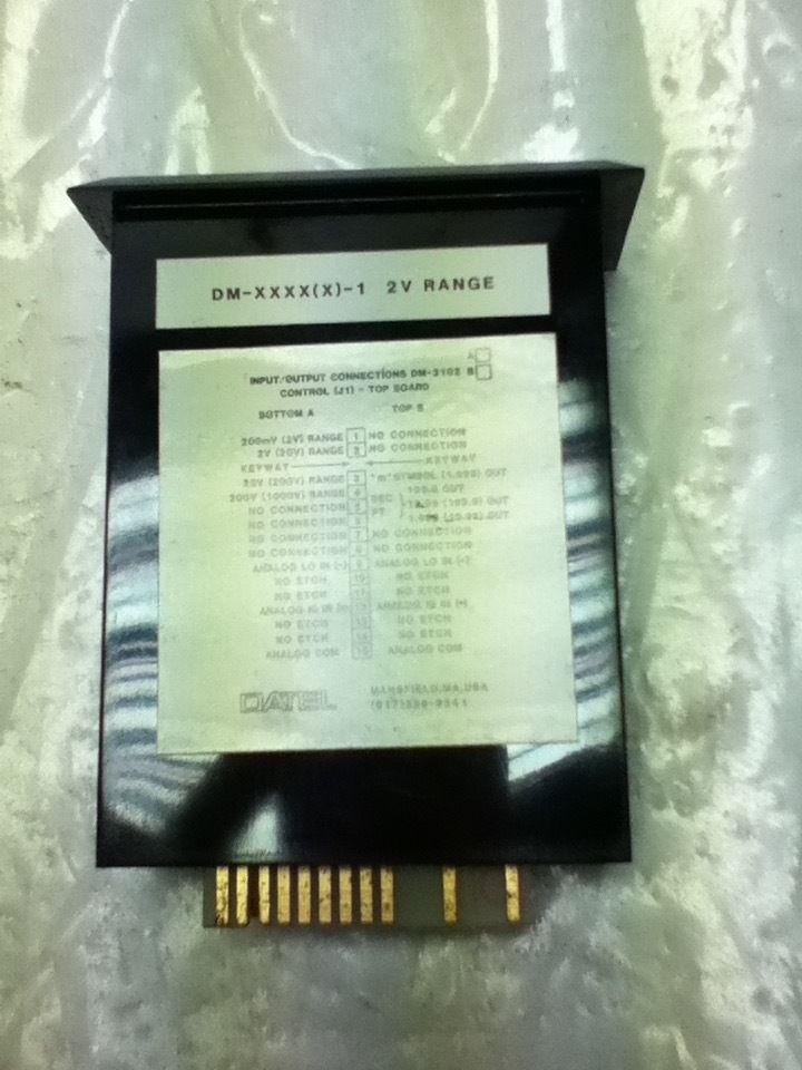 Datel DM-3102 DM-XXXX(X)-1 Digital Panel Meter