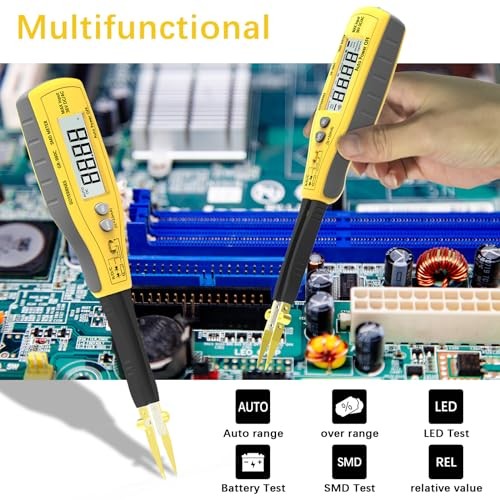 Digital SMD Tester 6000 Counts - Auto Ranging Intelligent Resistance
