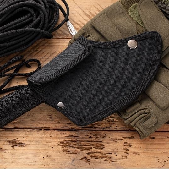 Camping Hatchet Axe with Tomahawk with blade + Hatchet + Fixed Blade Knife