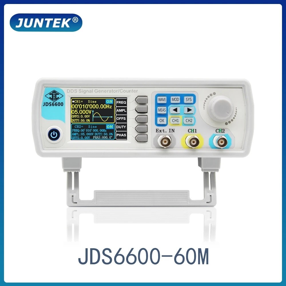 JDS6600 60MHz DDS Function Signal Generator CNC  Arbitrary Waveform Pulse Wave