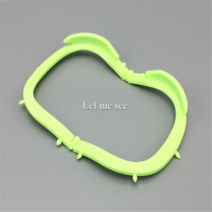 Dental Rubber Dam Sheet Frame Bracket Plastic Foldable S.S. Frame Template Punch