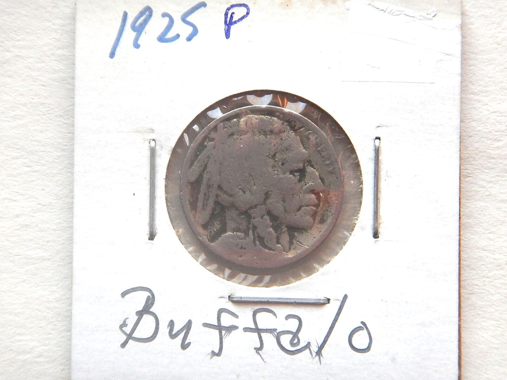 1925 (P) Indian Head/Buffalo Nickel