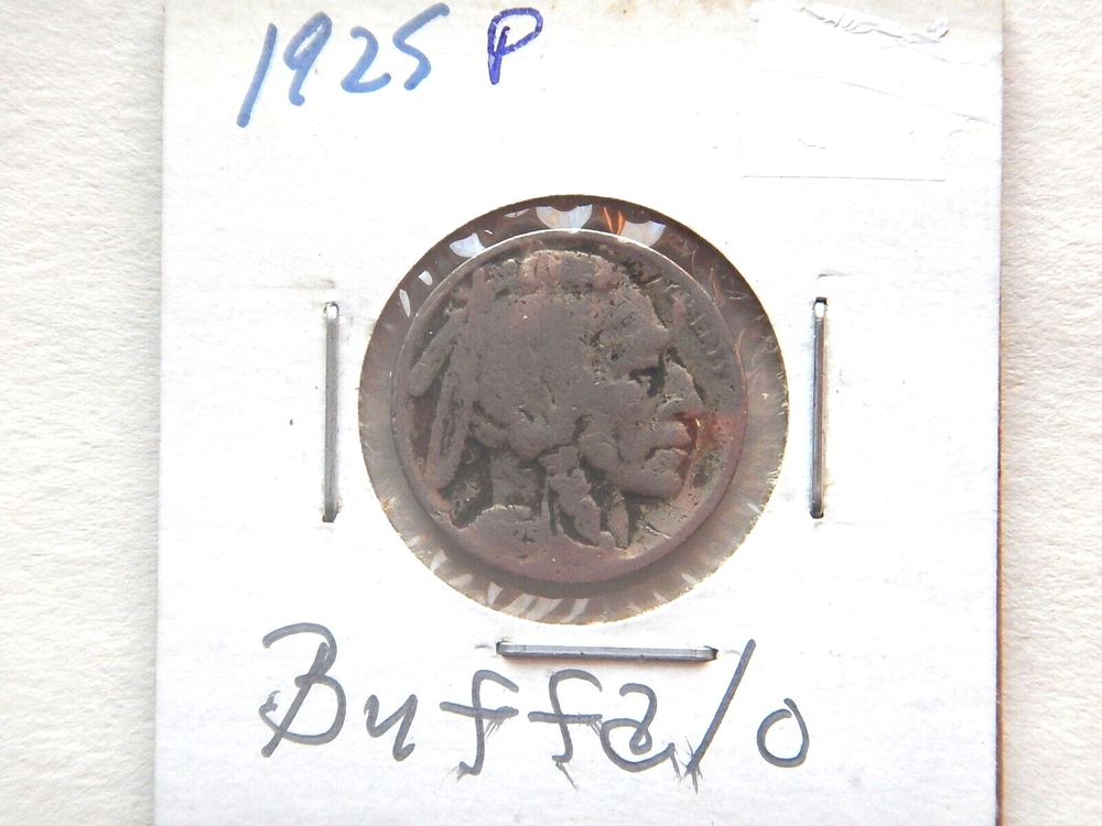 1925 (P) Indian Head/Buffalo Nickel