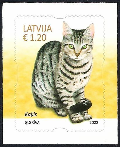 Latvia 2022 (01-1) Pets - Cat