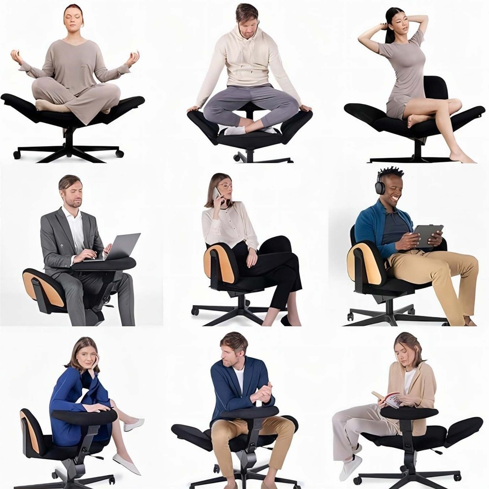 Multifunctional Creativity Chair Meditation, ADHD, Cross-Legged Office Home Use