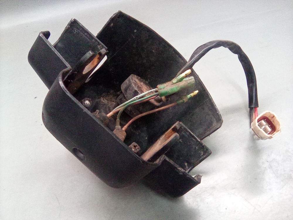 1996 Yamaha Timberwolf 250 Dash Console Indicator Lights Ignition Switch Panel