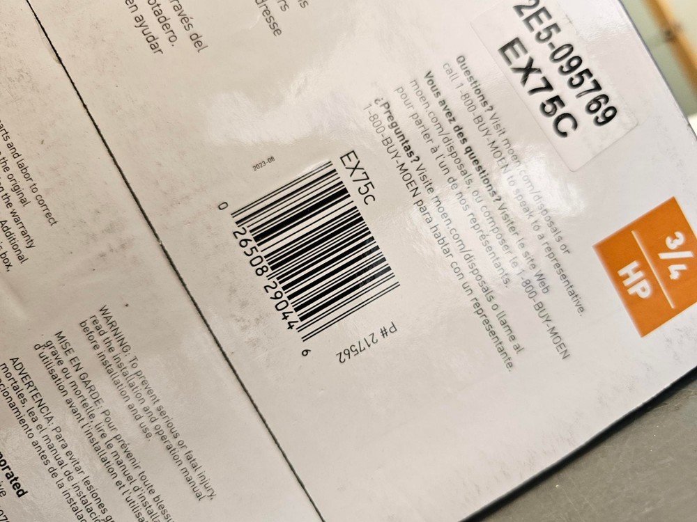 Replacement Mounting Kit for MOEN Host Series 3/4-HP Continuous Garbage Disposal