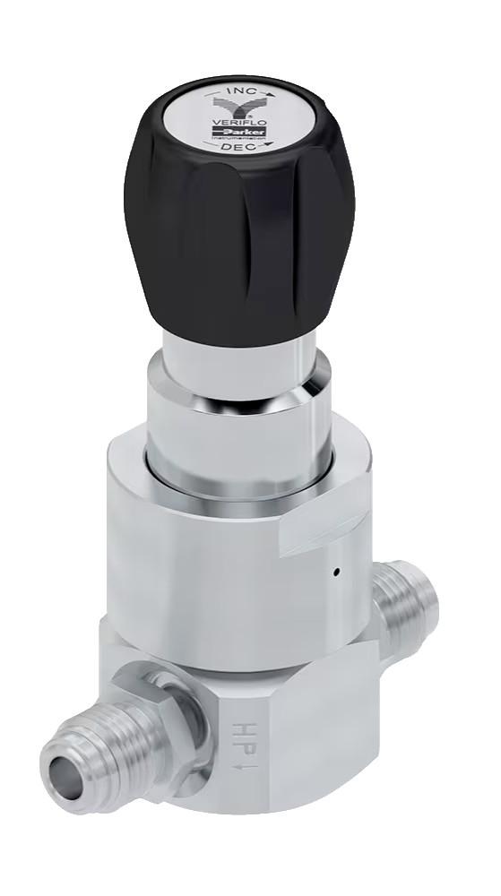 Parker Veriflo UHP Tied-diaphragm Pressure Regulator SQMICRO130E602PFSFM