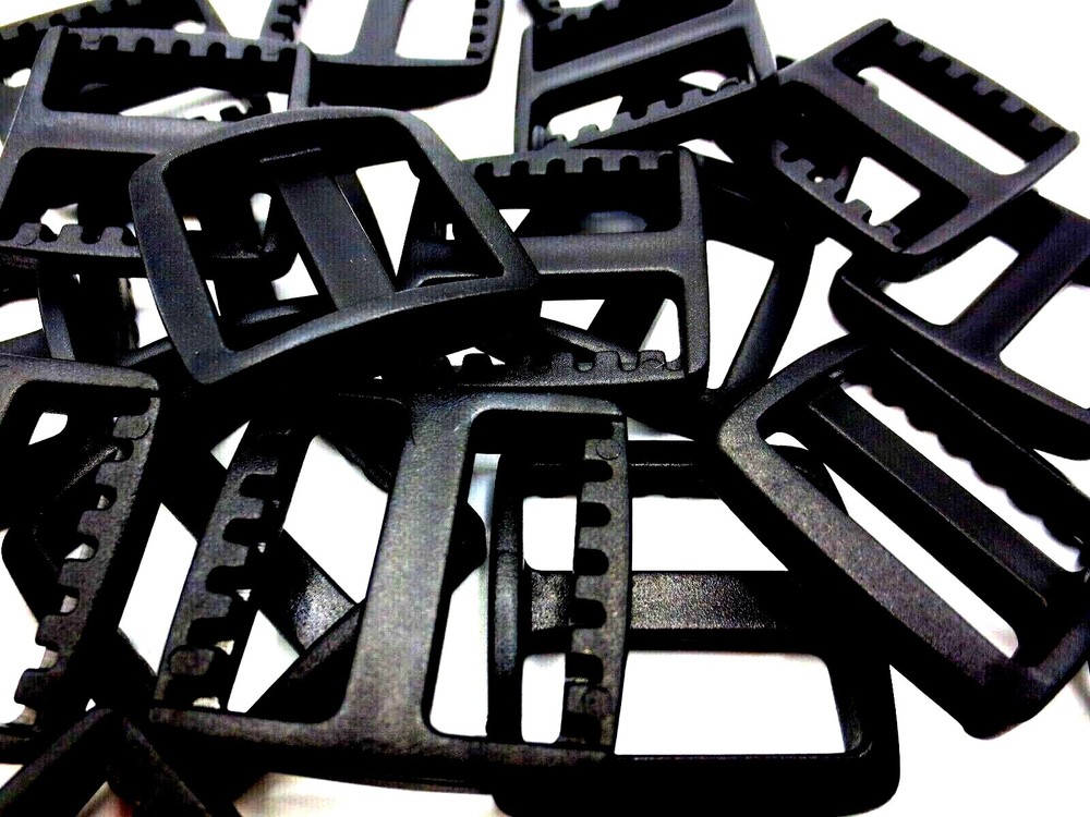 Bar Slide For Strap Fits 1", 25mm Wide Webbing Strap, Durable Polyacetal Plastic