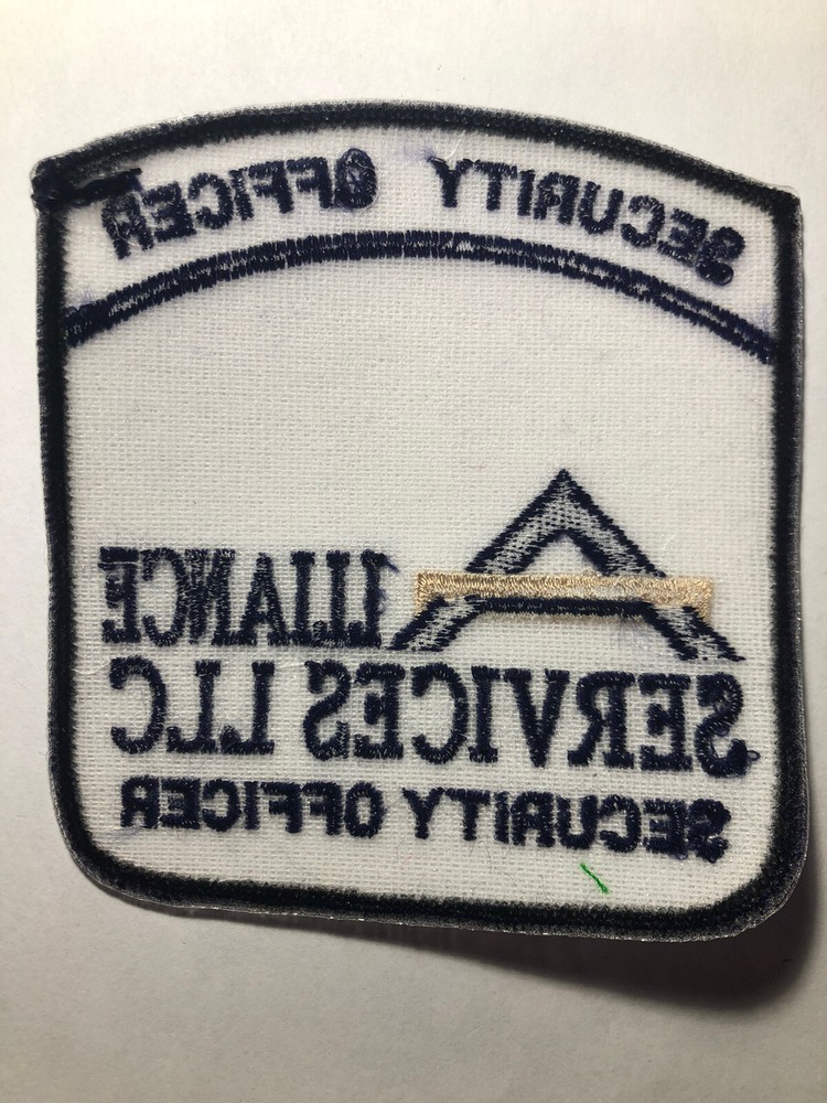 Alliance Services Security Officer Patch