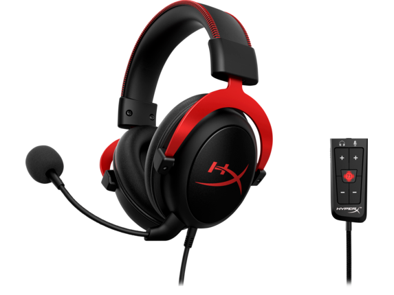 HyperX Cloud II - Gaming Headset (Black-Red)