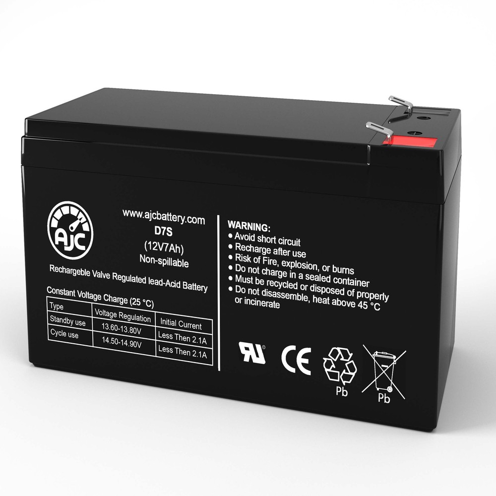 APC Smart-UPS 750 SUA750VS  12V 7Ah UPS Replacement Battery