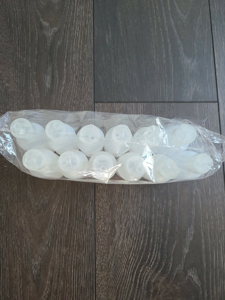 2 Ounce Plastic Bottle Disc Cap NEW 12 pcs