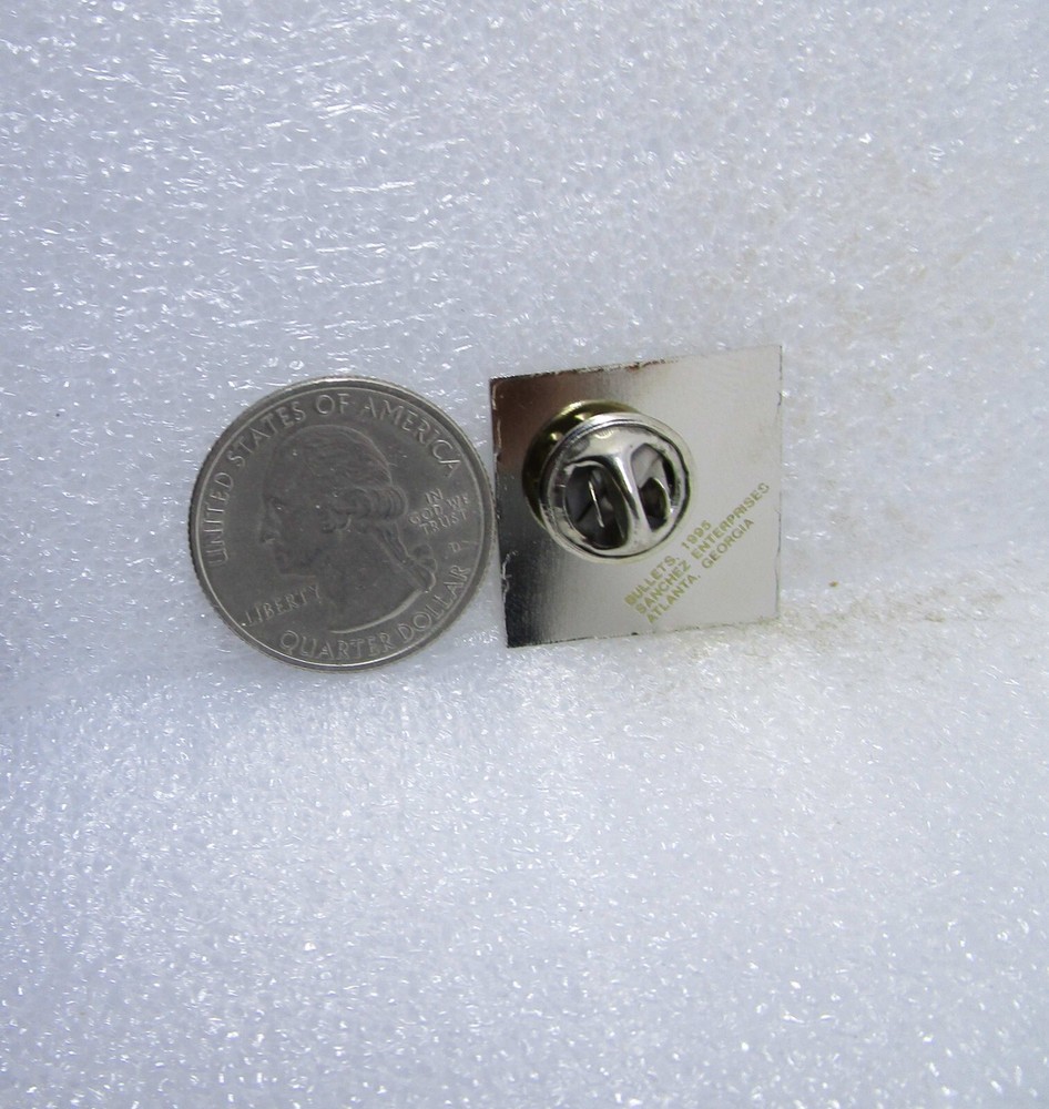 Manhattan Kansas Bullets Softball Pin