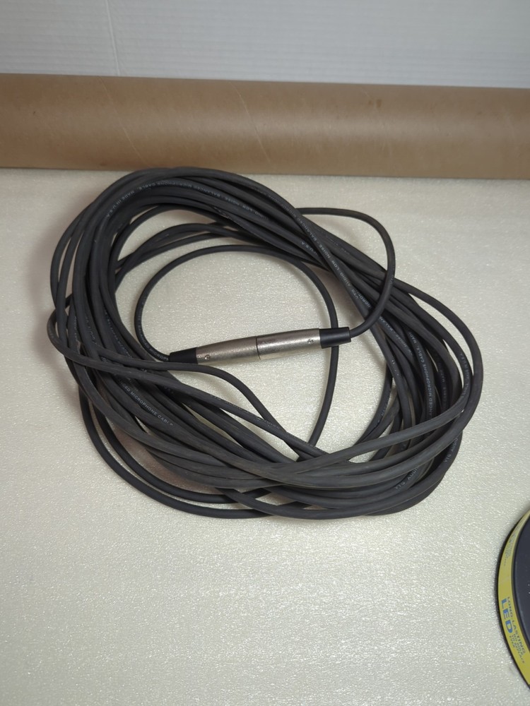 XLR cable 60 feet (Tested Working)