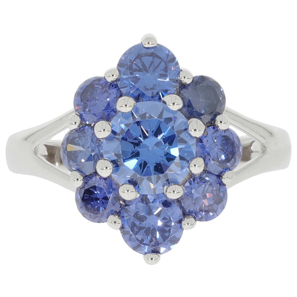 Sterling Silver Semi Mount Ring Setting RD 6.5mm_RD 4.5mm_RD 3.5mm