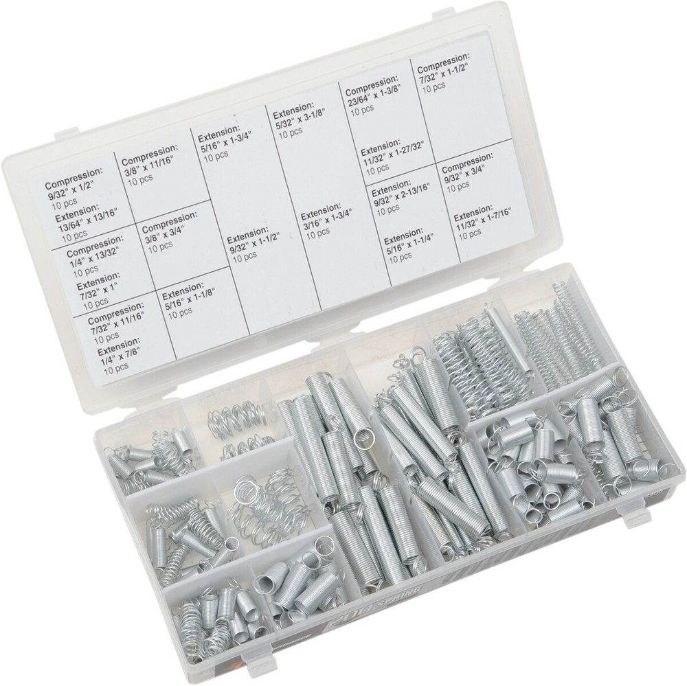 Performance Tool 200 Piece Spring Assortment W5200