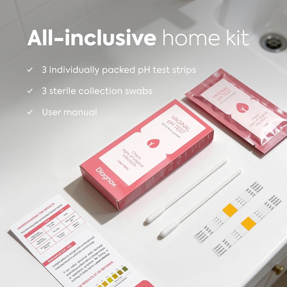 FSA/HSA Eligible Home Vaginal pH Strips - Fast Results & Accurate Testing