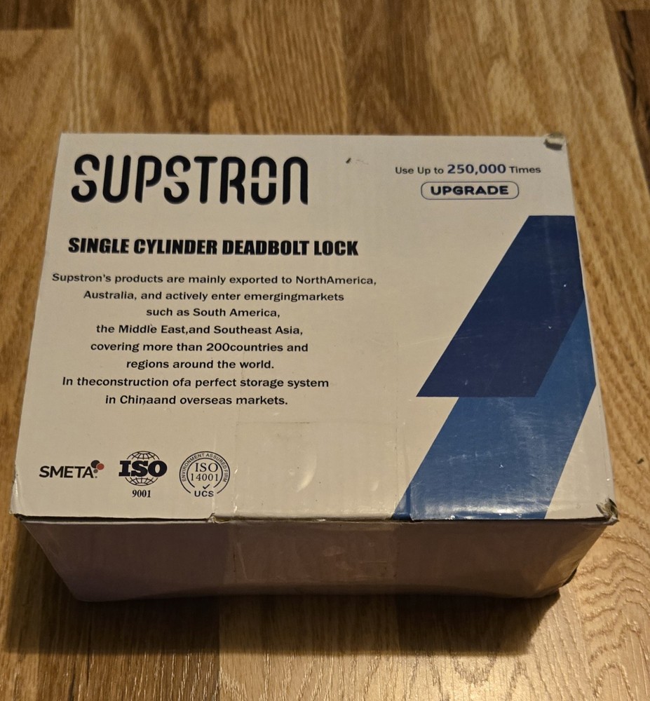 Supstron Single Cylinder Deadbolt Lock
