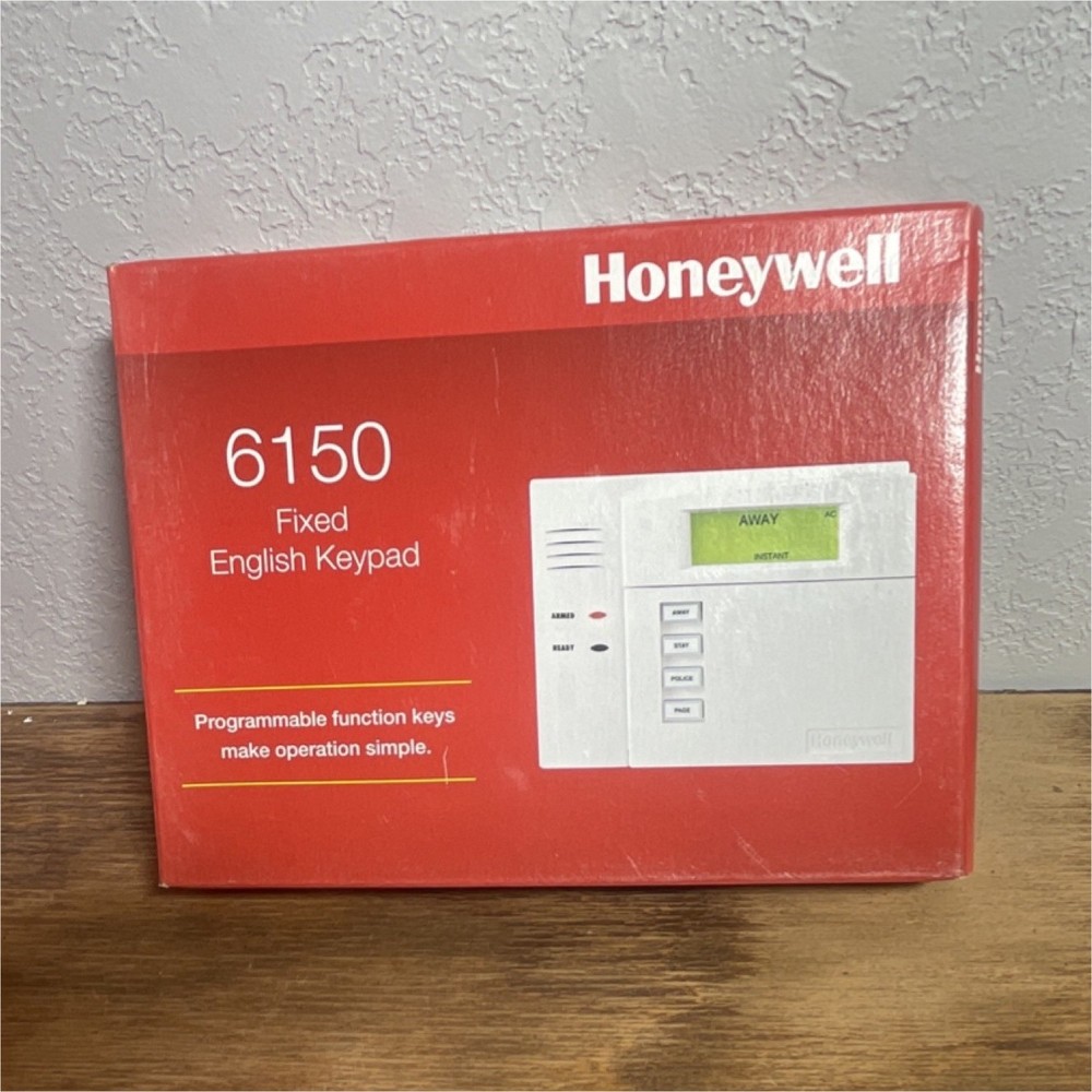Honeywell 6150 Fixed English Keypad Control Panel