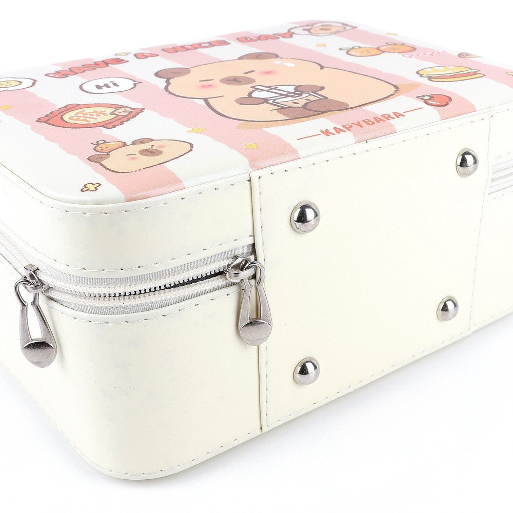 Large capacity stationery box school student stationery multifunctional tool box
