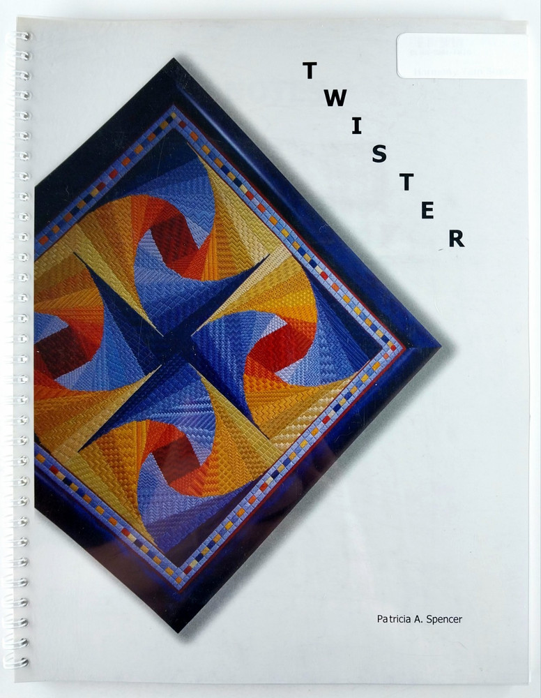 Twister Needlepoint Pattern By Patricia Spencer 2003 Book