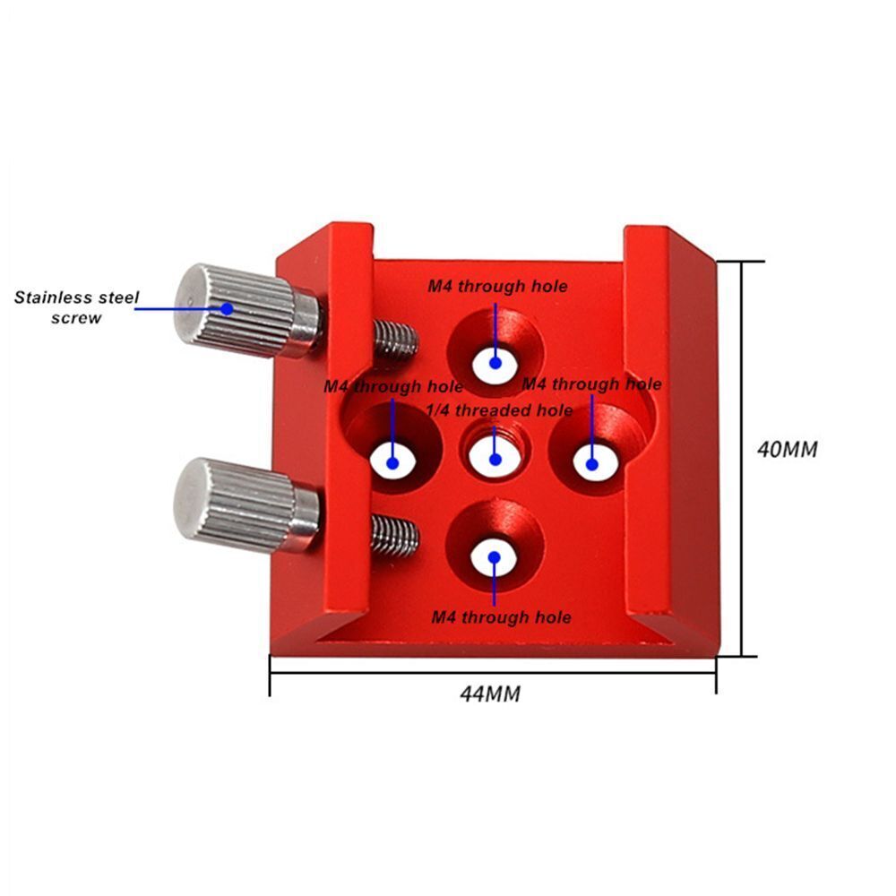 Aluminum Alloy Finder Scope Base Dovetail Bracket for Telescope Multi-Function