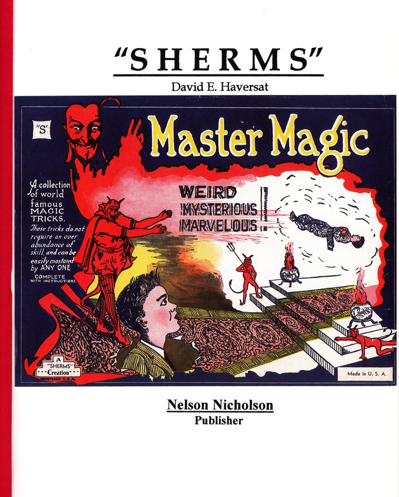 Sherms-David E. Haversat-Advertising Magic-Ltd Ed-Instructions Tricks Illusions