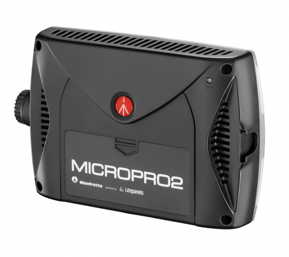 Manfrotto MLMICROPRO2 LED Light MicroPro2 with Dimming Control and Gel Filter
