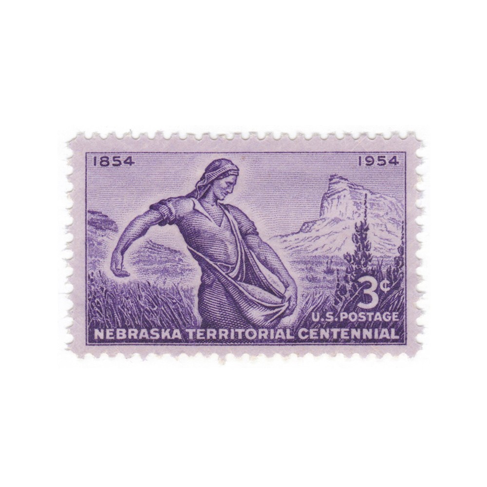 1954 3c Nebraska MNH Single Stamp - Scott #1060