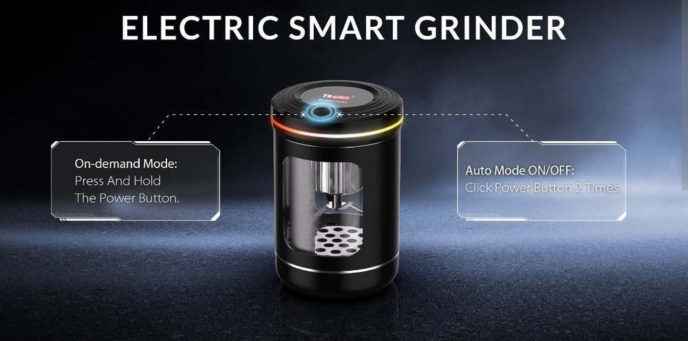 Draco Electric Mini Smart Grinder | Silver