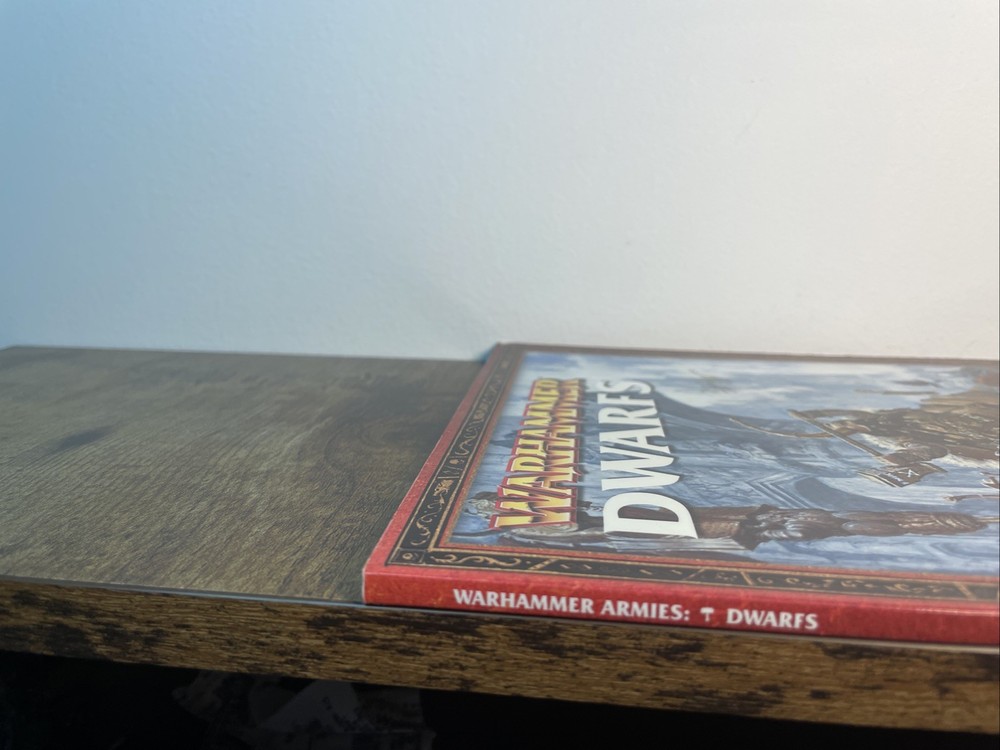 Games Workshop Warhammer Dwarfs Armies Rulebook Supplement Codex Rpg Book 2005