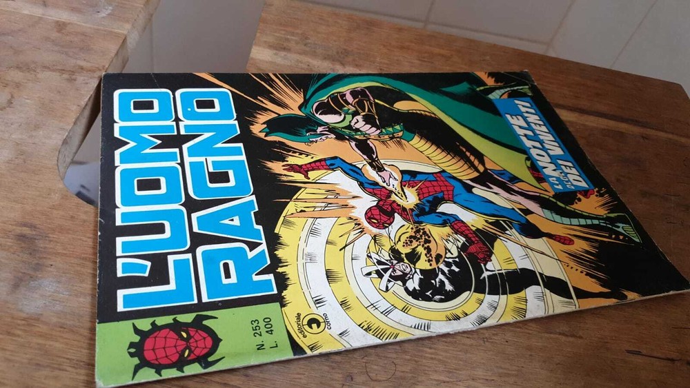 ORIGINAL SPIDER MAN HORN NO. 253 EXCELLENT CONDITION +