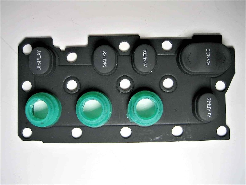 Raymarine Raytheon R80 Rubber Key Pad For CRT Radar Chartplotter