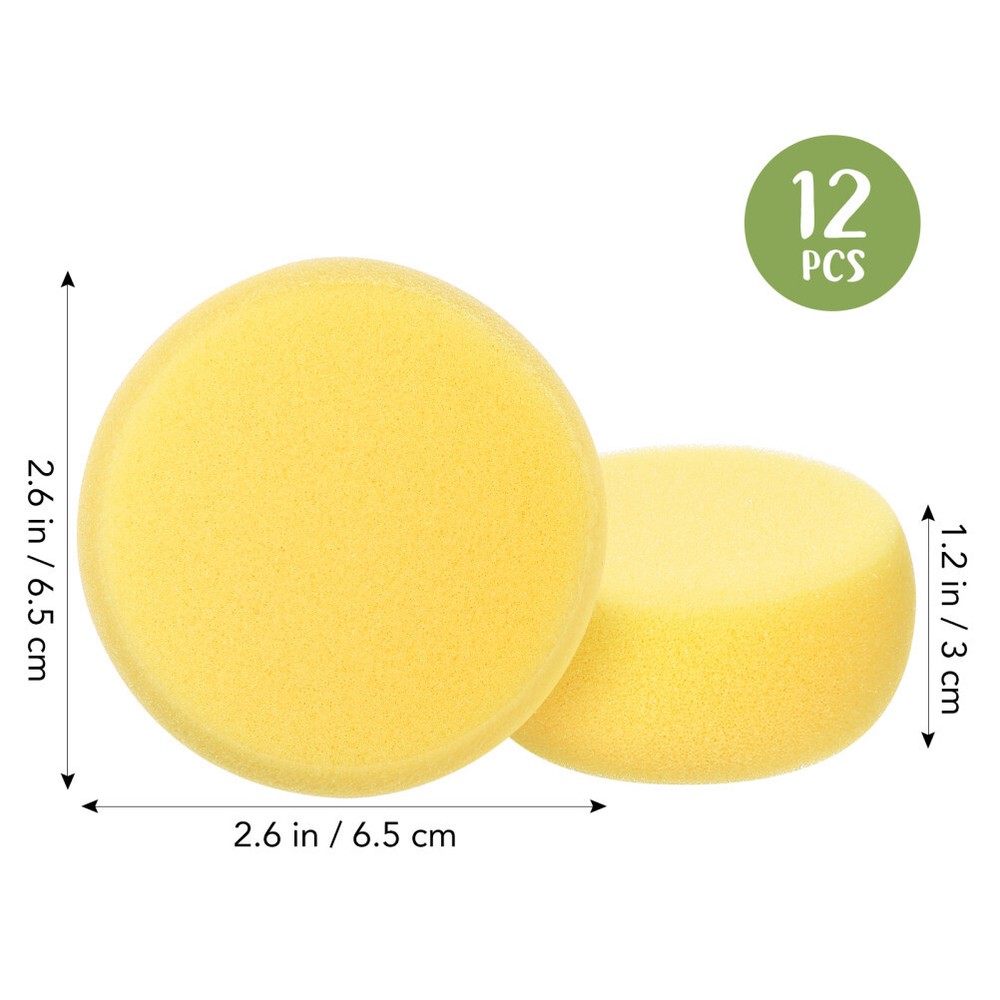 12pcs Bath Sponge Multi-purpose Practical Artist Sponges for Pottery