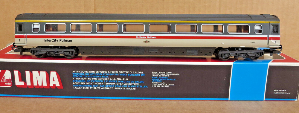 Lima 305377 Stanley Matthews Jr. Pullman Car InterCity HO