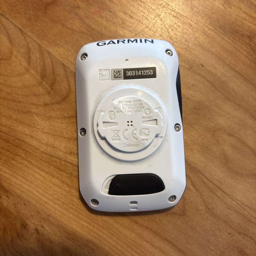 Garmin Edge 510 Cycling Bicycle Computer Tracker GPS Tested Working