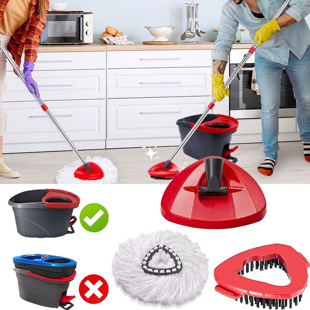 Replacement Heads Mop Refill For O-Cedar Easy Cleaning Mopping Wring Spin Kit