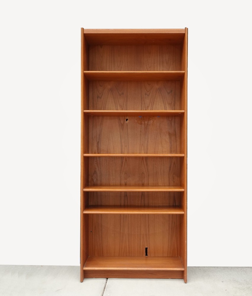 Vintage Danish Mid Century Modern Bookcase Made in Denmark Asis