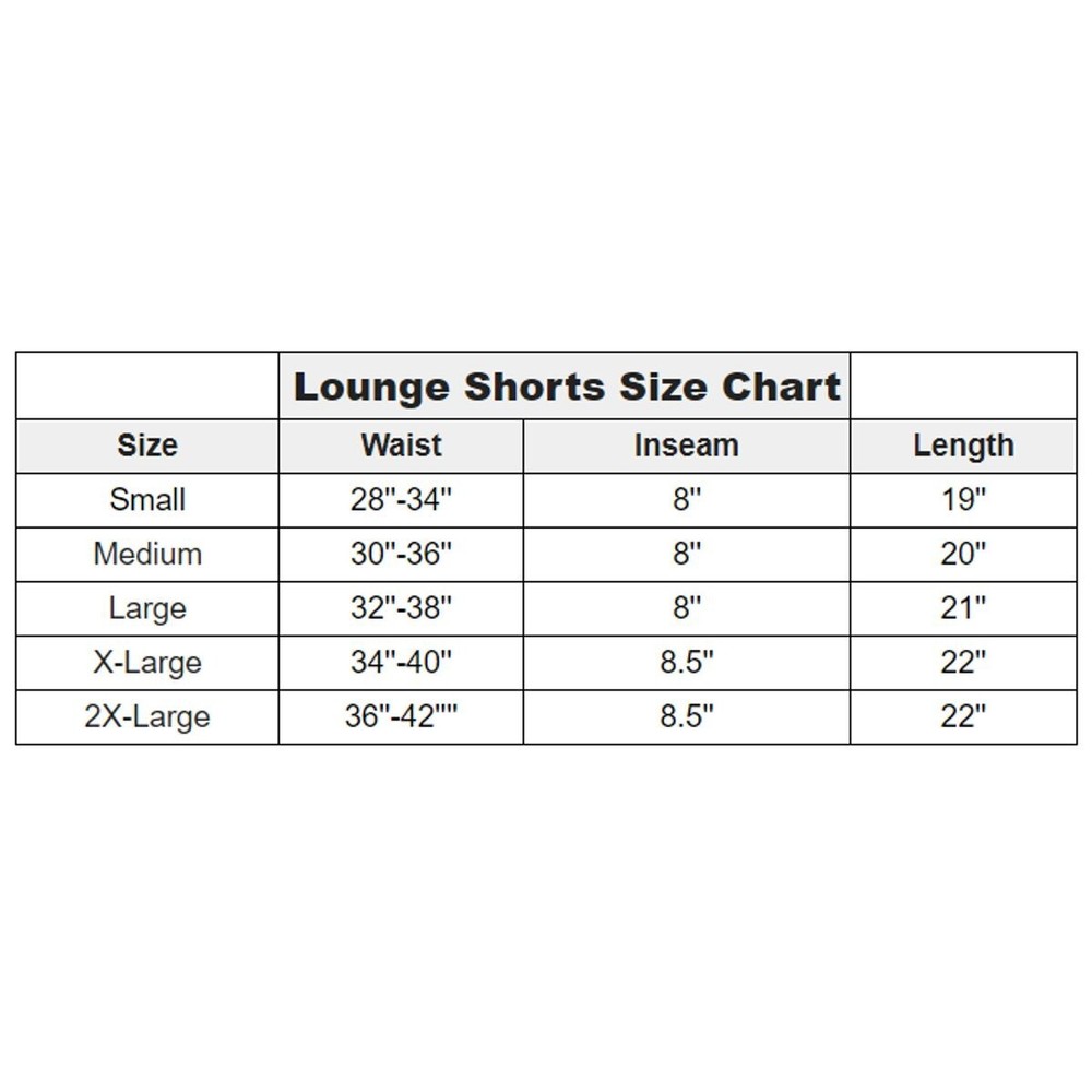 Men's Lounge Shorts with Pockets (4-Pack)