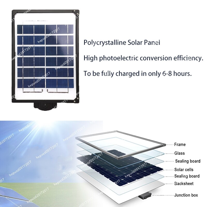 Solar Power LED Lights Motion Sensor Outdoor Security Lamp Wall w/ Pole Remote