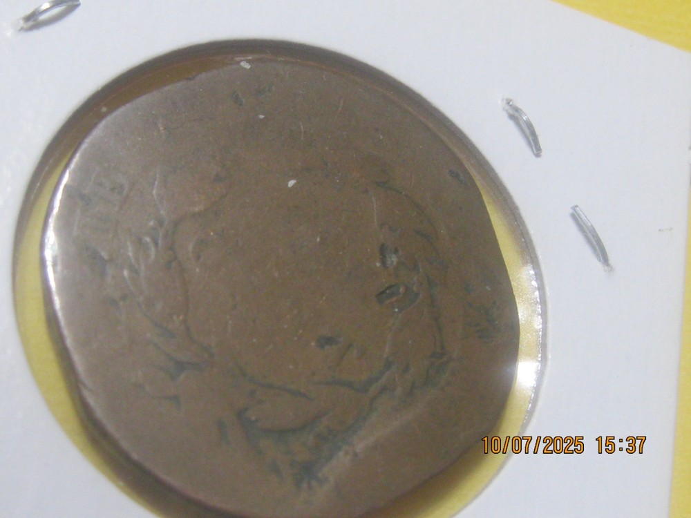 1819 LARGE CENT  COPPER