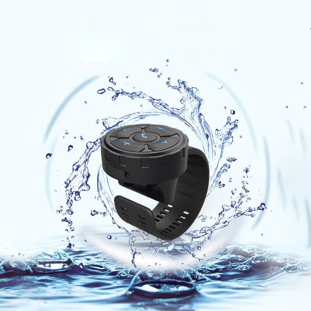 1 Pcs Bluetooth Remote Control With Charging Cable Portable For Car/Bicycle
