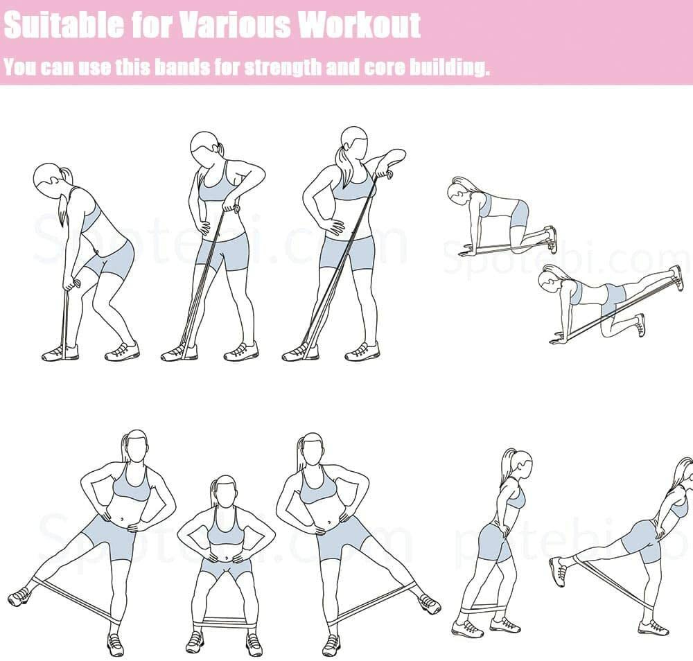 Pull up Bands Resistance Bands - Elastic Bands for Exercise Bands for Working