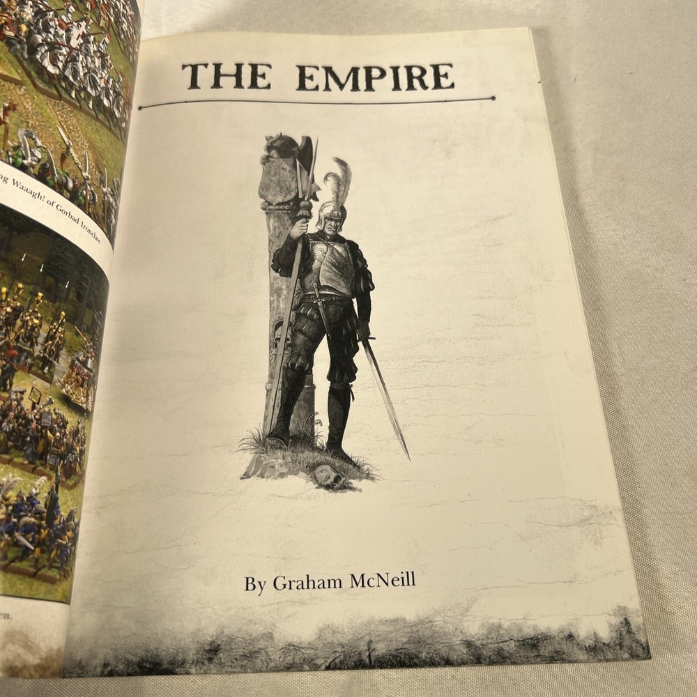 Warhammer The Empire Army Supplement Games Workshop Book