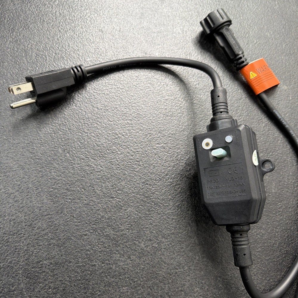 Snow Melting Mat Power Cord Assembly