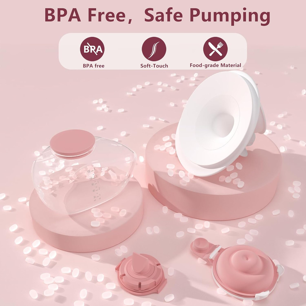 1 Pack M9 Full Set Breast Replacement Part for Momcozy Upgraded Mobile Flow | Up